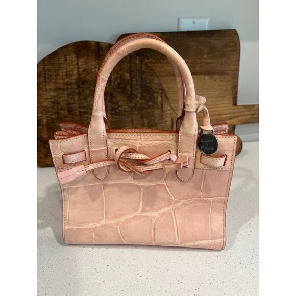 Dooney & Bourke mini pink purse bag satchel - Picture 1 of 7
